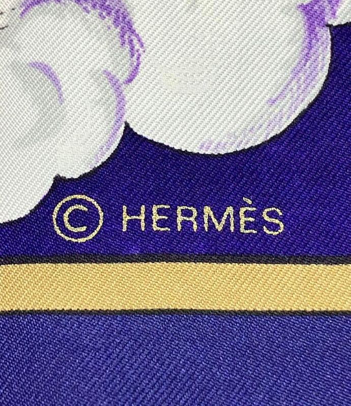 Hermes Scarf 100% Silk Carré 90 Cosmos Ladies Hermes