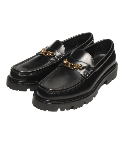 Celine Loafer Triomphe Chain Men's SIZE 41 (25.5cm (10.04in)) Celine