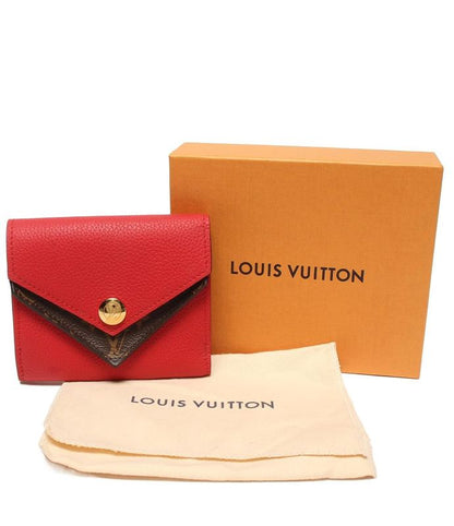 Louis Vuitton Trifold Wallet Portefeuille Double V Compact M64419 Ladies Louis