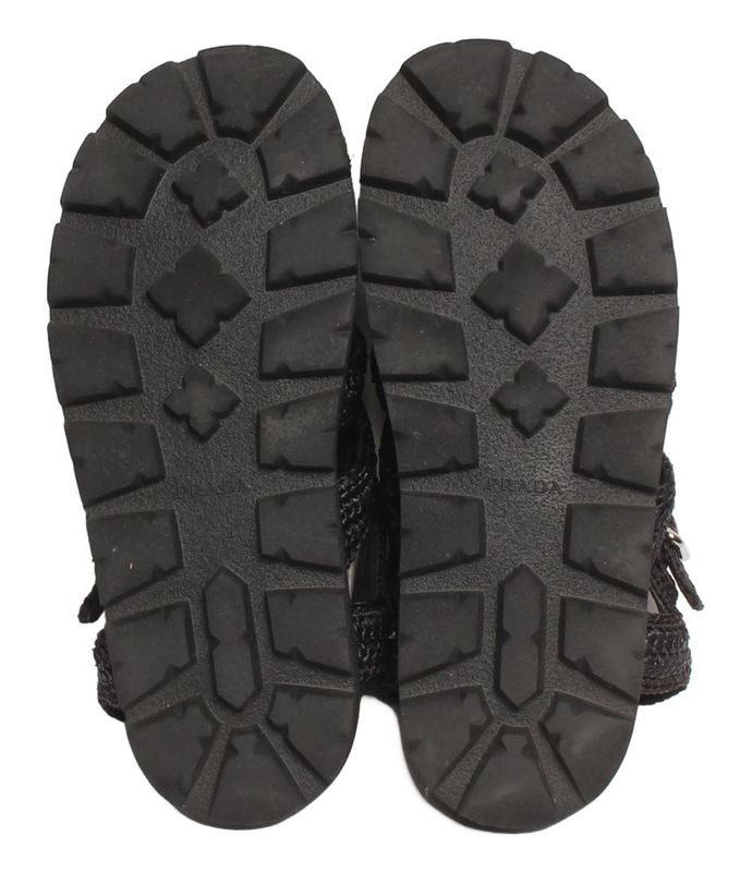 Prada Crochet Fisherman Sandals Men's SIZE 7 (26cm (10.24in)) Prada