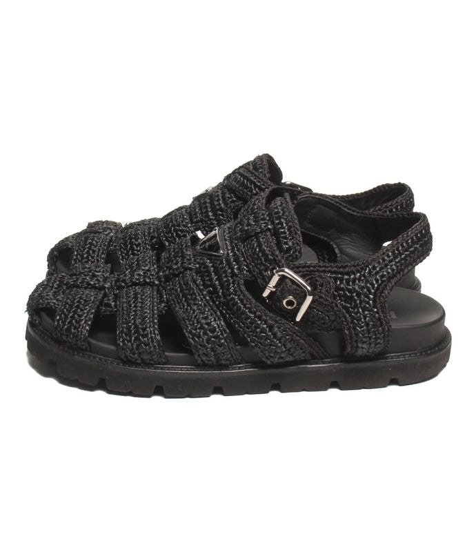 Prada Crochet Fisherman Sandals Men's SIZE 7 (26cm (10.24in)) Prada