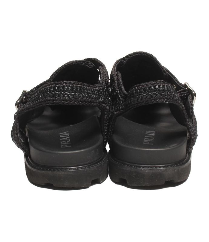 Prada Crochet Fisherman Sandals Men's SIZE 7 (26cm (10.24in)) Prada