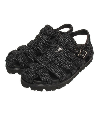 Prada Crochet Fisherman Sandals Men's SIZE 7 (26cm (10.24in)) Prada