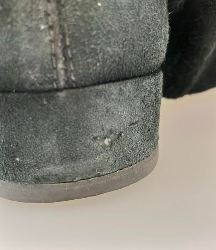 Prada Long Boots Suede Women's SIZE 38 1 2 (25.5cm (10.04in)) Prada