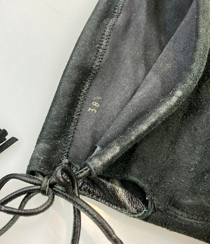 Prada Long Boots Suede Women's SIZE 38 1 2 (25.5cm (10.04in)) Prada