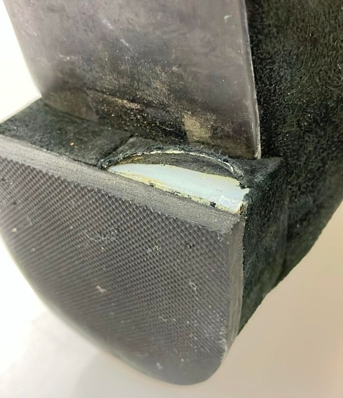 Prada Long Boots Suede Women's SIZE 38 1 2 (25.5cm (10.04in)) Prada