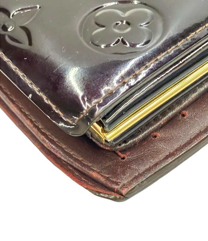 Louis Vuitton Vernis Portefeuille Viennois M93521 Women's Louis Vuitton Bifold