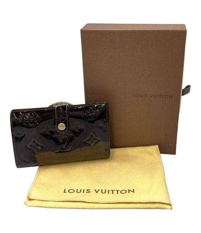 Louis Vuitton Vernis Portefeuille Viennois M93521 Women's Louis Vuitton Bifold