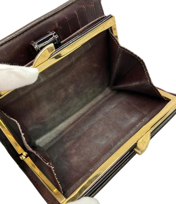Louis Vuitton Vernis Portefeuille Viennois M93521 Women's Louis Vuitton Bifold
