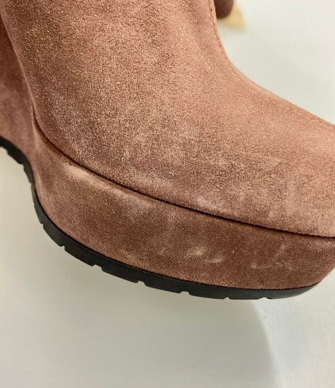 Gucci Long Boots Wedge Sole Women's SIZE 36 1 2 (23.5cm (9.25in)) Gucci