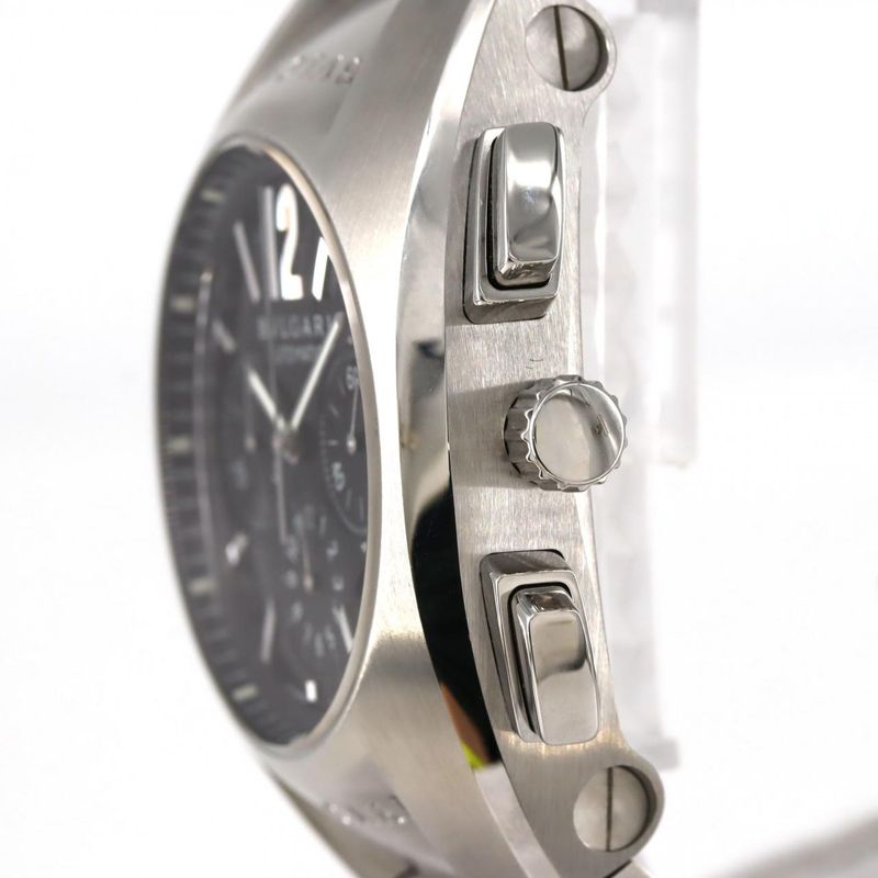 Bulgari Ergon Chronograph Eg40sch Eg40bssdch AT SS Automatic