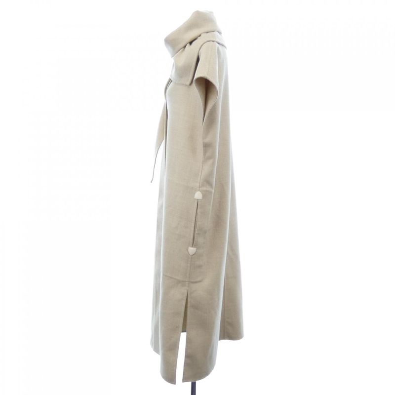 Hermes Long Gilet Draped Neck 5h0117df Long Vest