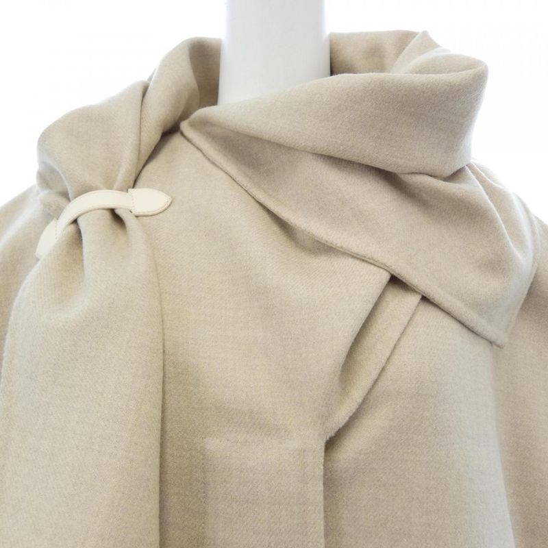 Hermes Long Gilet Draped Neck 5h0117df Long Vest