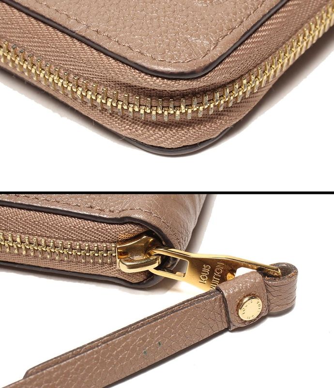 Louis Vuitton Round Zipper Long Wallet Monogram Empreinte Zippy Wallet M69034