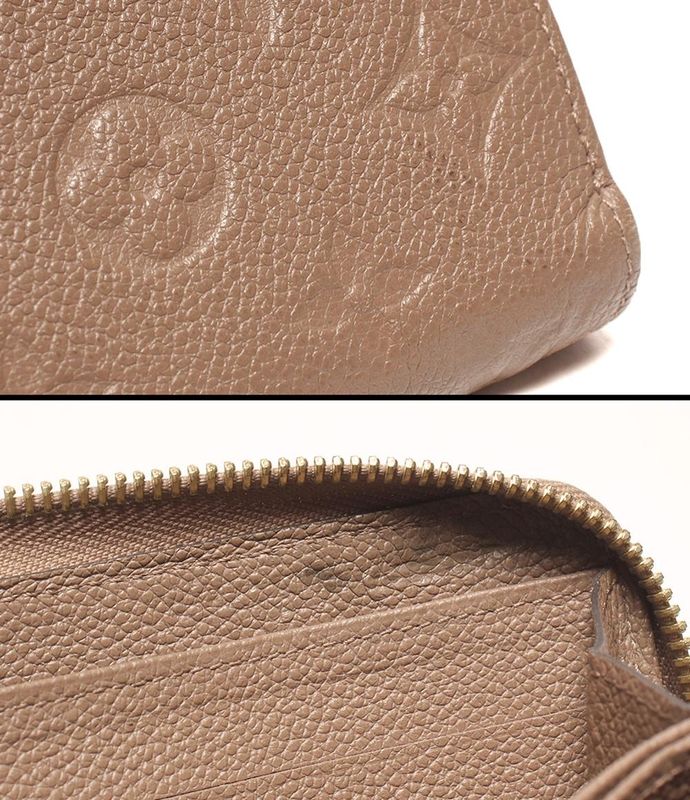 Louis Vuitton Round Zipper Long Wallet Monogram Empreinte Zippy Wallet M69034