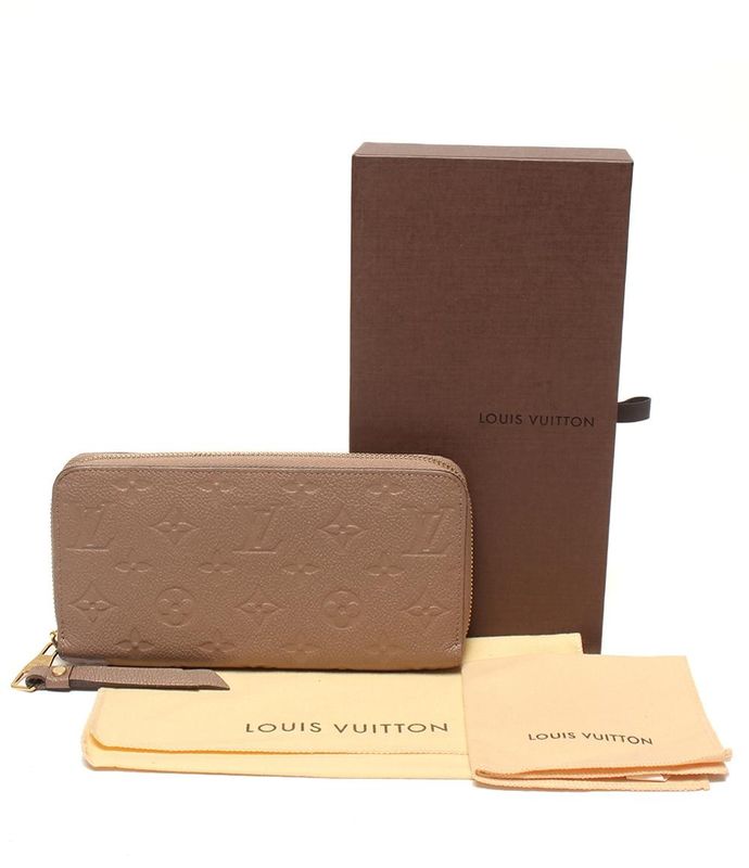 Louis Vuitton Round Zipper Long Wallet Monogram Empreinte Zippy Wallet M69034