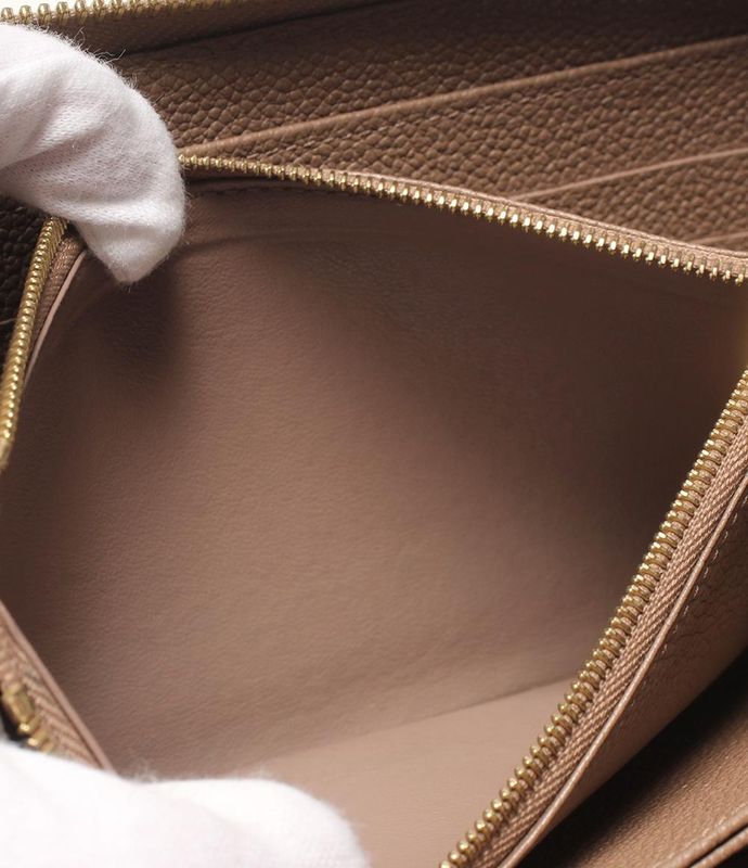 Louis Vuitton Round Zipper Long Wallet Monogram Empreinte Zippy Wallet M69034