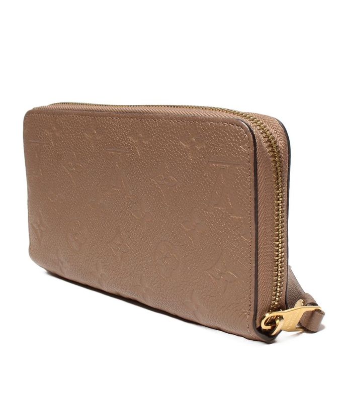 Louis Vuitton Round Zipper Long Wallet Monogram Empreinte Zippy Wallet M69034