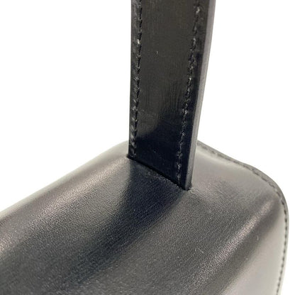 Celine Handbag Horse Carriage Black Leather