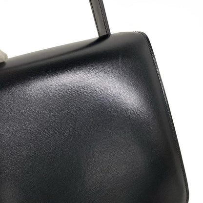 Celine Handbag Horse Carriage Black Leather
