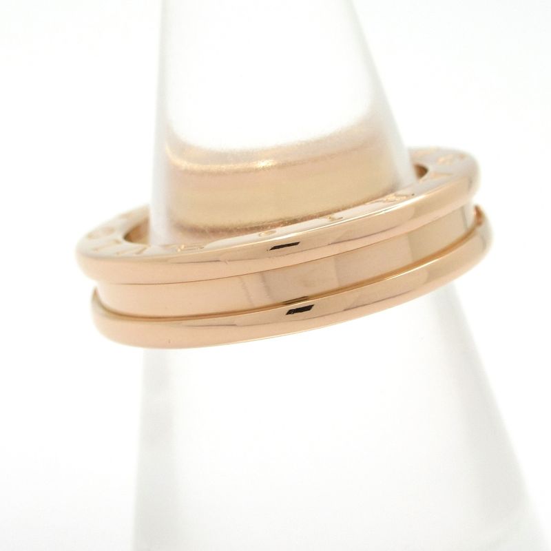 Bvlgari Ring 52excellent Condition B-Zero1 18k Pink Gold