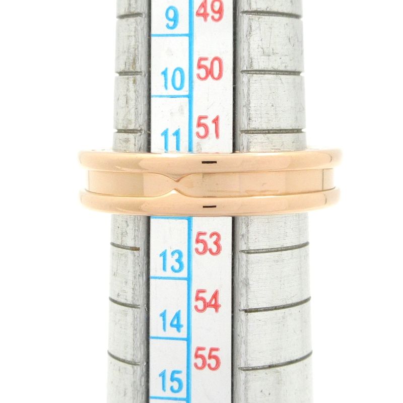 Bvlgari Ring 52excellent Condition B-Zero1 18k Pink Gold