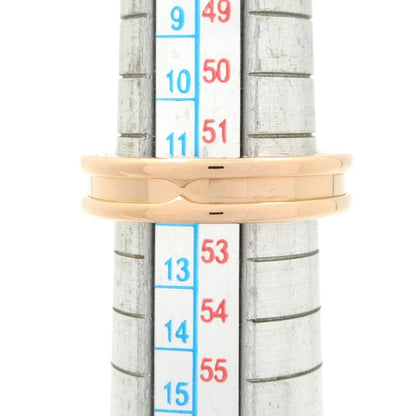 Bvlgari Ring 52excellent Condition B-Zero1 18k Pink Gold