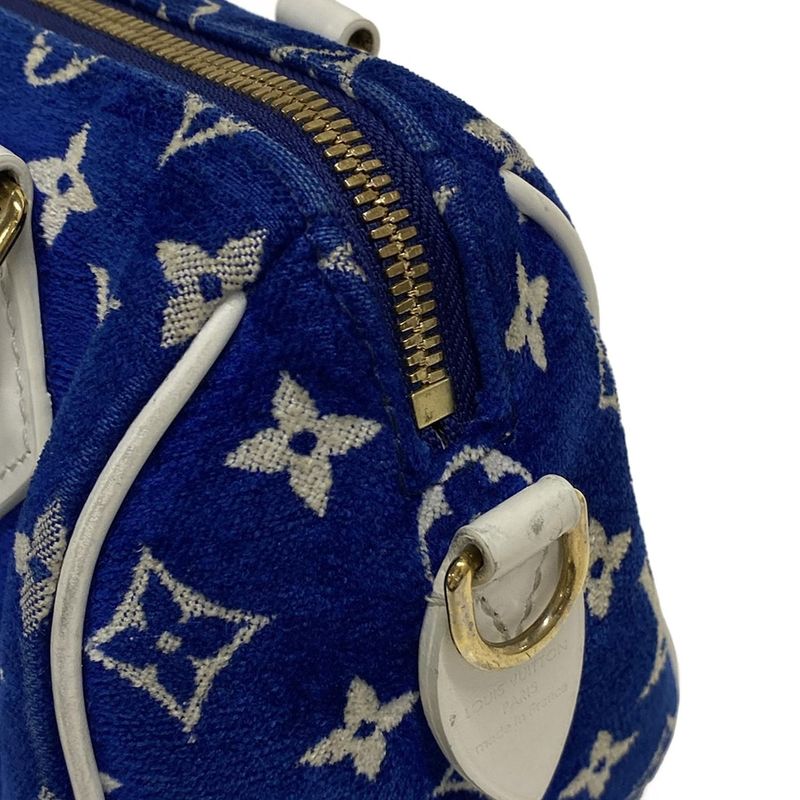 Louis Vuitton Handbag LV Match Speedy Bandoliere 20 M20751 Blue