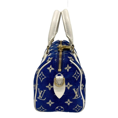 Louis Vuitton Handbag LV Match Speedy Bandoliere 20 M20751 Blue