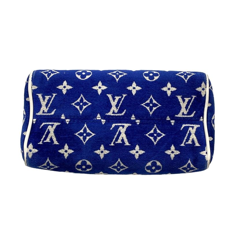 Louis Vuitton Handbag LV Match Speedy Bandoliere 20 M20751 Blue