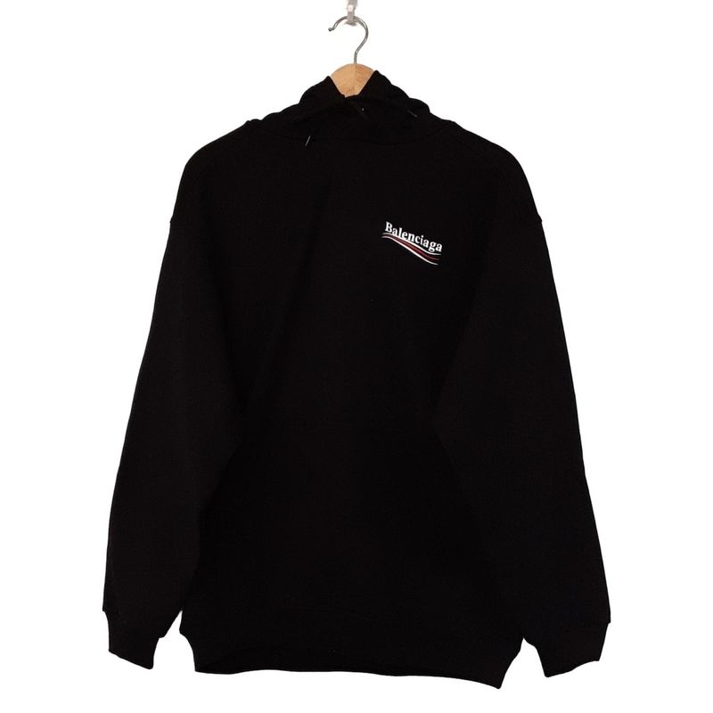 Balenciaga Hoodie Size XS Unisex Excellent Condition - 600583tiv53 Black X