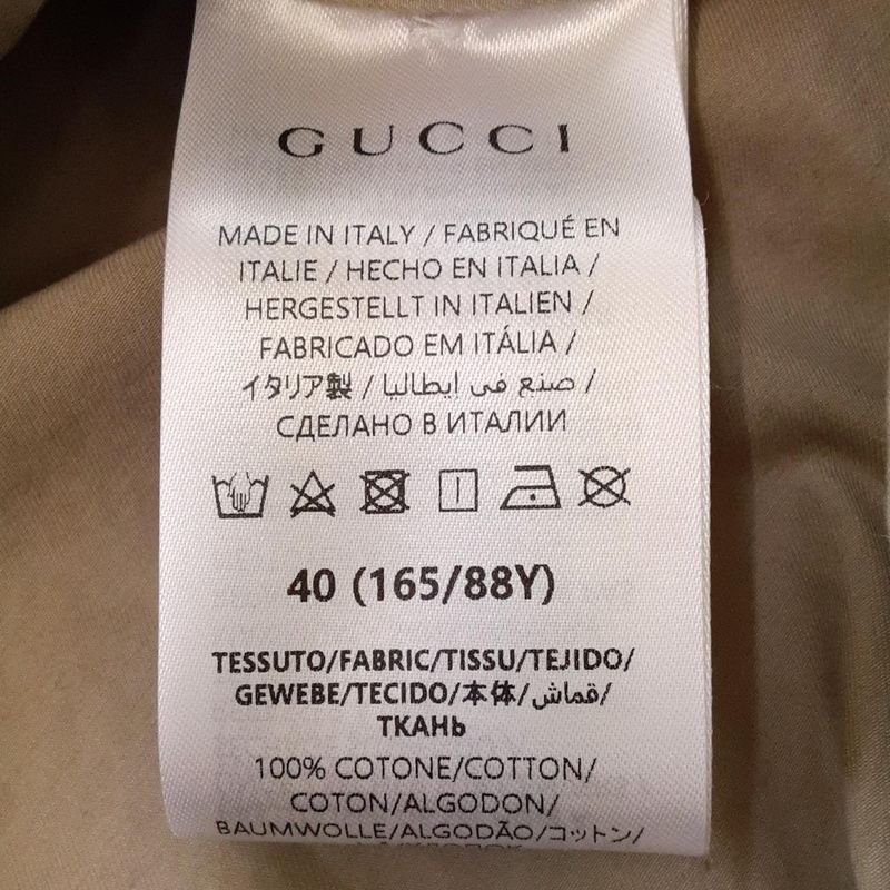 Gucci Long Sleeve Shirt Blouse Size 40 M Women's Excellent Condition - 830134