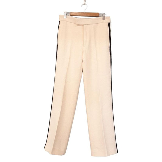 Gucci Pants Size 48 M Men's - 736941 Ivory and Black 48