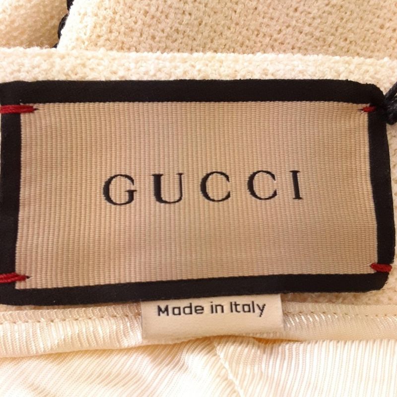 Gucci Pants Size 48 M Men's - 736941 Ivory and Black 48