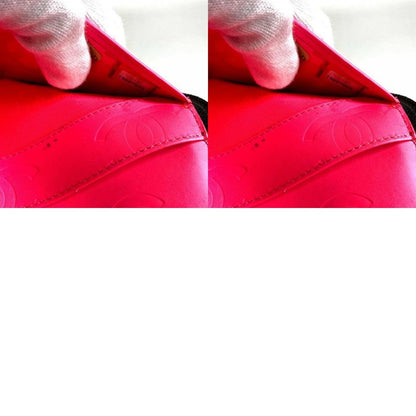 Chanel Long Wallet CC Coco Mark Travel Case Logo A26710 Leather Black