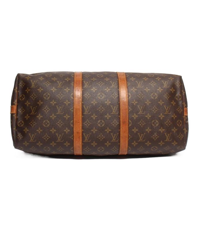 Louis Vuitton 2way Boston Bag Shoulder Bag Crossbody Monogram Keepall Bandoliere