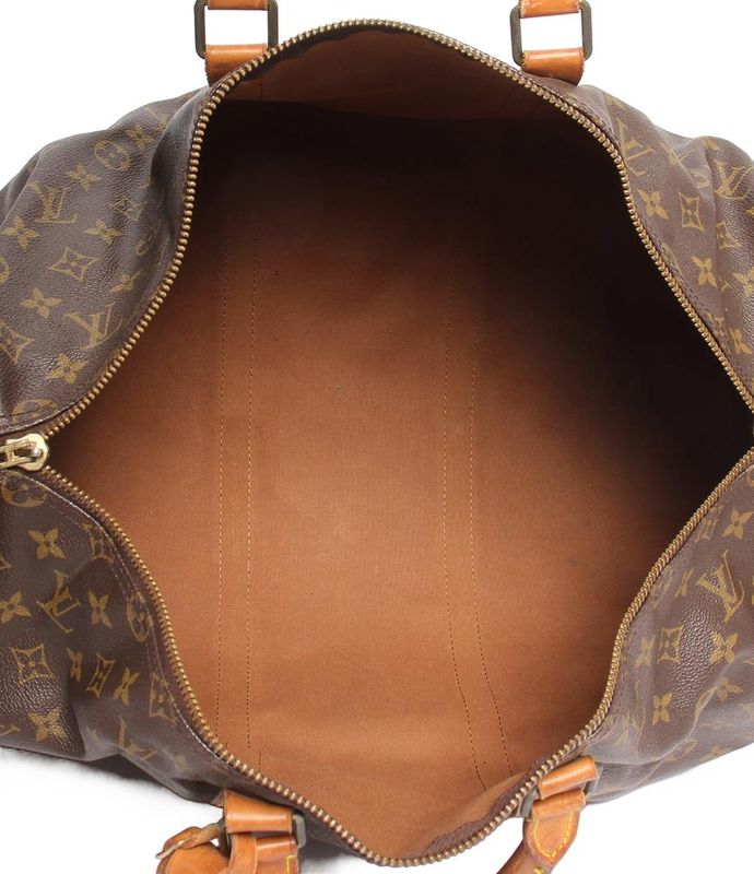 Louis Vuitton 2way Boston Bag Shoulder Bag Crossbody Monogram Keepall Bandoliere