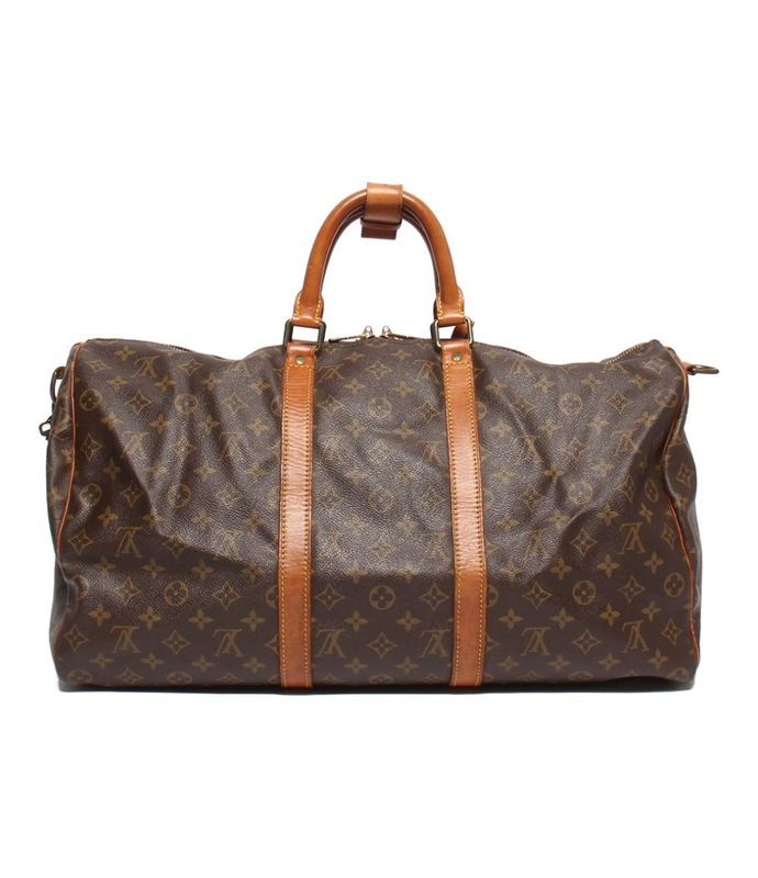Louis Vuitton 2way Boston Bag Shoulder Bag Crossbody Monogram Keepall Bandoliere