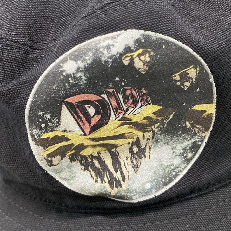 Dior Christian Dior Hat M 29dc906k4511 Black Astero Dior Print Cotton