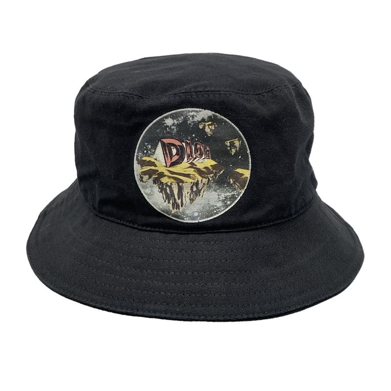 Dior Christian Dior Hat M 29dc906k4511 Black Astero Dior Print Cotton