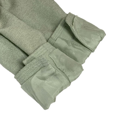 Chanel Skirt Suit Size 42 L Women's Excellent Condition P02836 Light Green Long