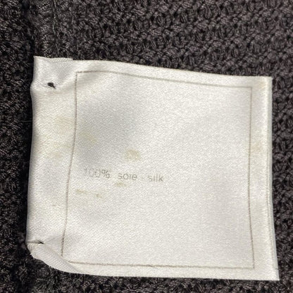 Chanel Jacket Size 34 S Women's Excellent Condition P28058 Dark Brown and Ivory