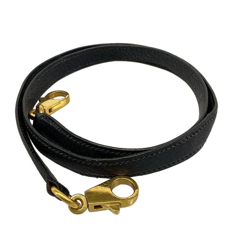 Hermes Shoulder Strap Dark Navy for Kelly Bolide Gold Hardware