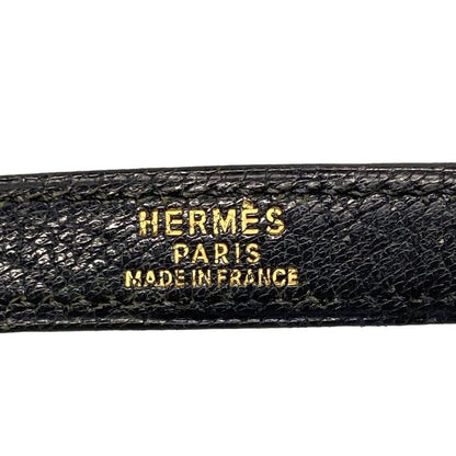 Hermes Shoulder Strap Dark Navy for Kelly Bolide Gold Hardware