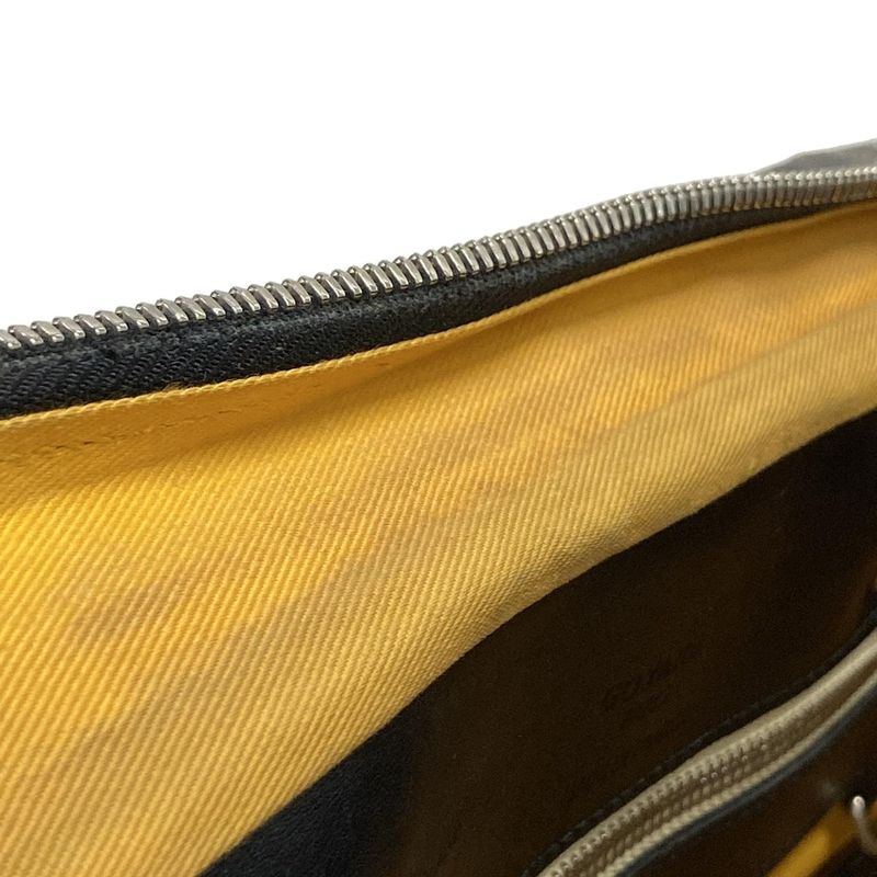 Goyard Business Bag Ambass Ad MM Black X Brown X White Main Item No Lock Leather