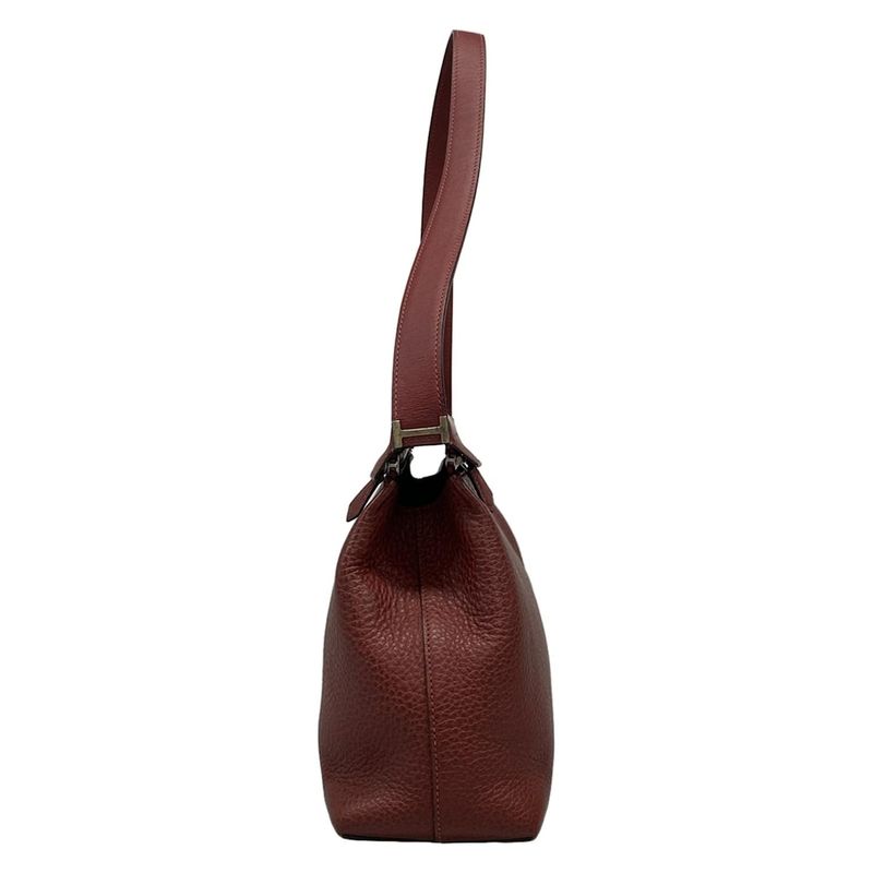 Hermes Shoulder Bag Yo-Bag Rouge Ash Silver Hardware