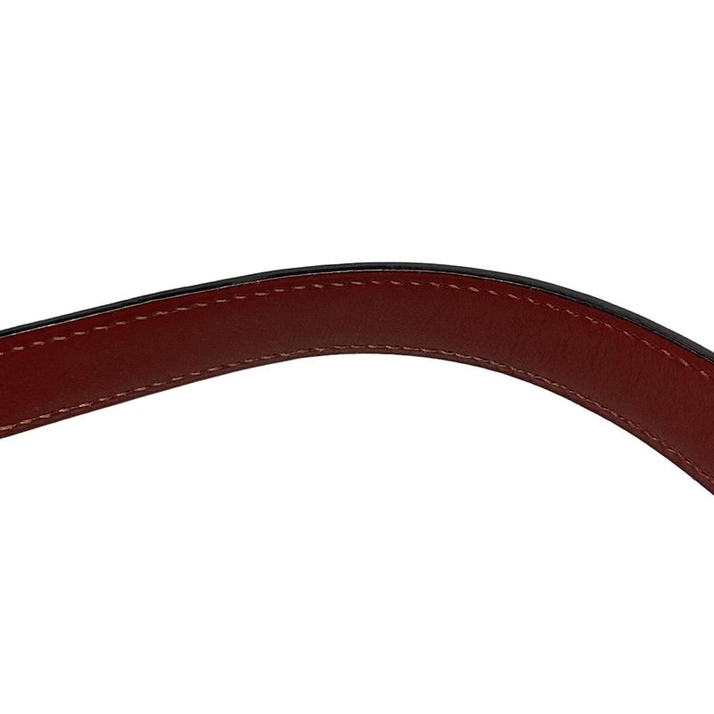 Hermes Shoulder Bag Yo-Bag Rouge Ash Silver Hardware