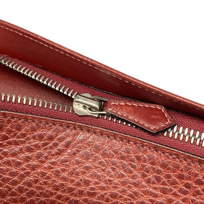 Hermes Shoulder Bag Yo-Bag Rouge Ash Silver Hardware
