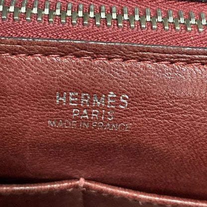 Hermes Shoulder Bag Yo-Bag Rouge Ash Silver Hardware