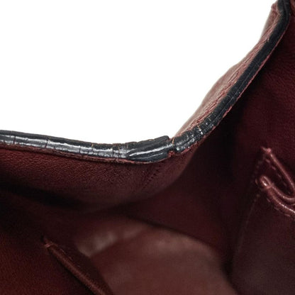 Hermes Shoulder Bag Yo-Bag Rouge Ash Silver Hardware